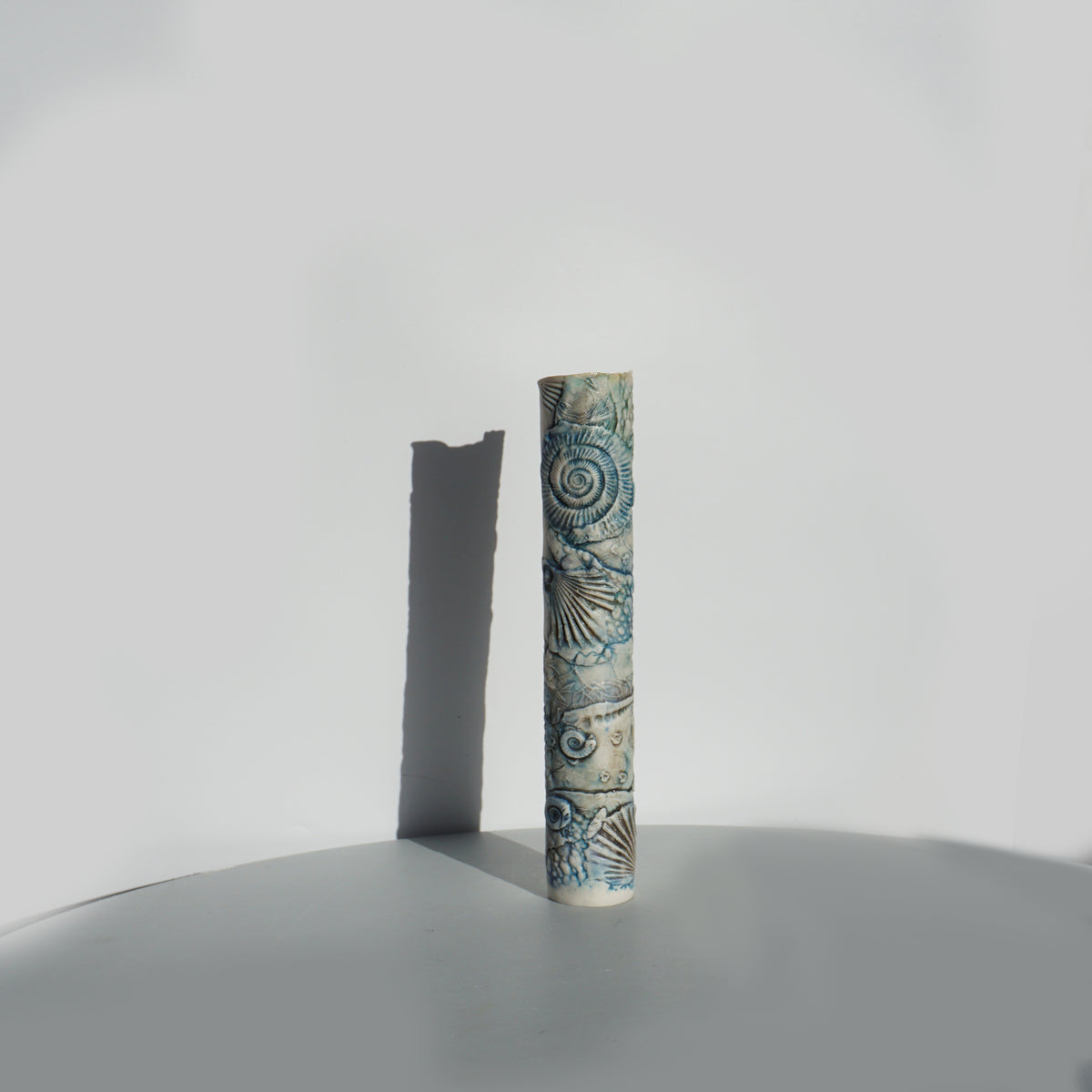 Ammonite Slim Pencil Vessel #5