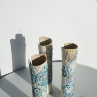 Ammonite Slim Pencil Vessel #6