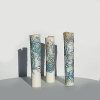 Ammonite Slim Pencil Vessel #7