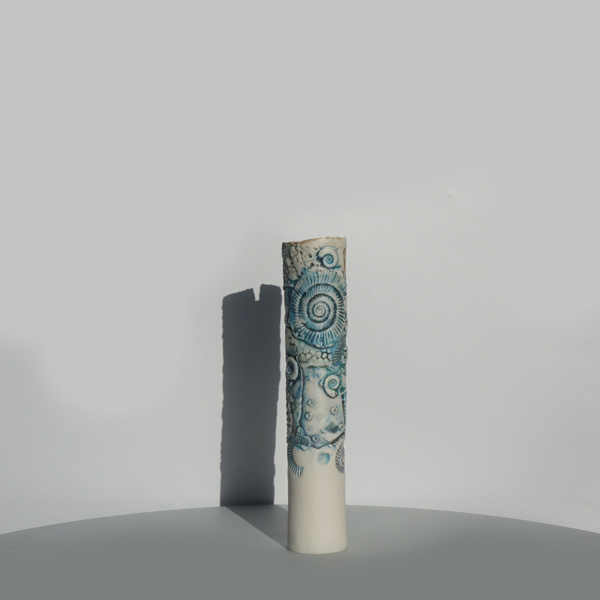 Ammonite Slim Pencil Vessel #7
