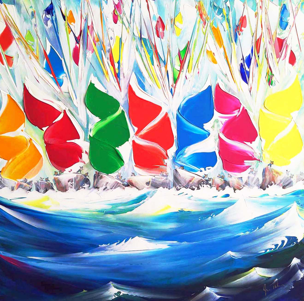 Colours Up Downwind!