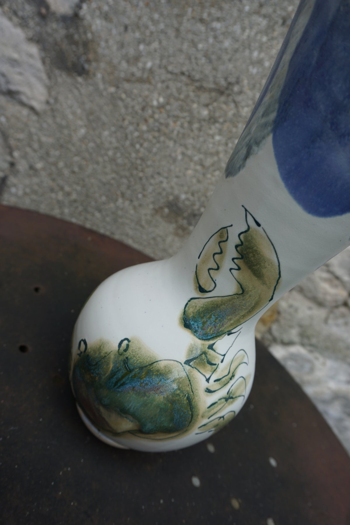 Crab Vase