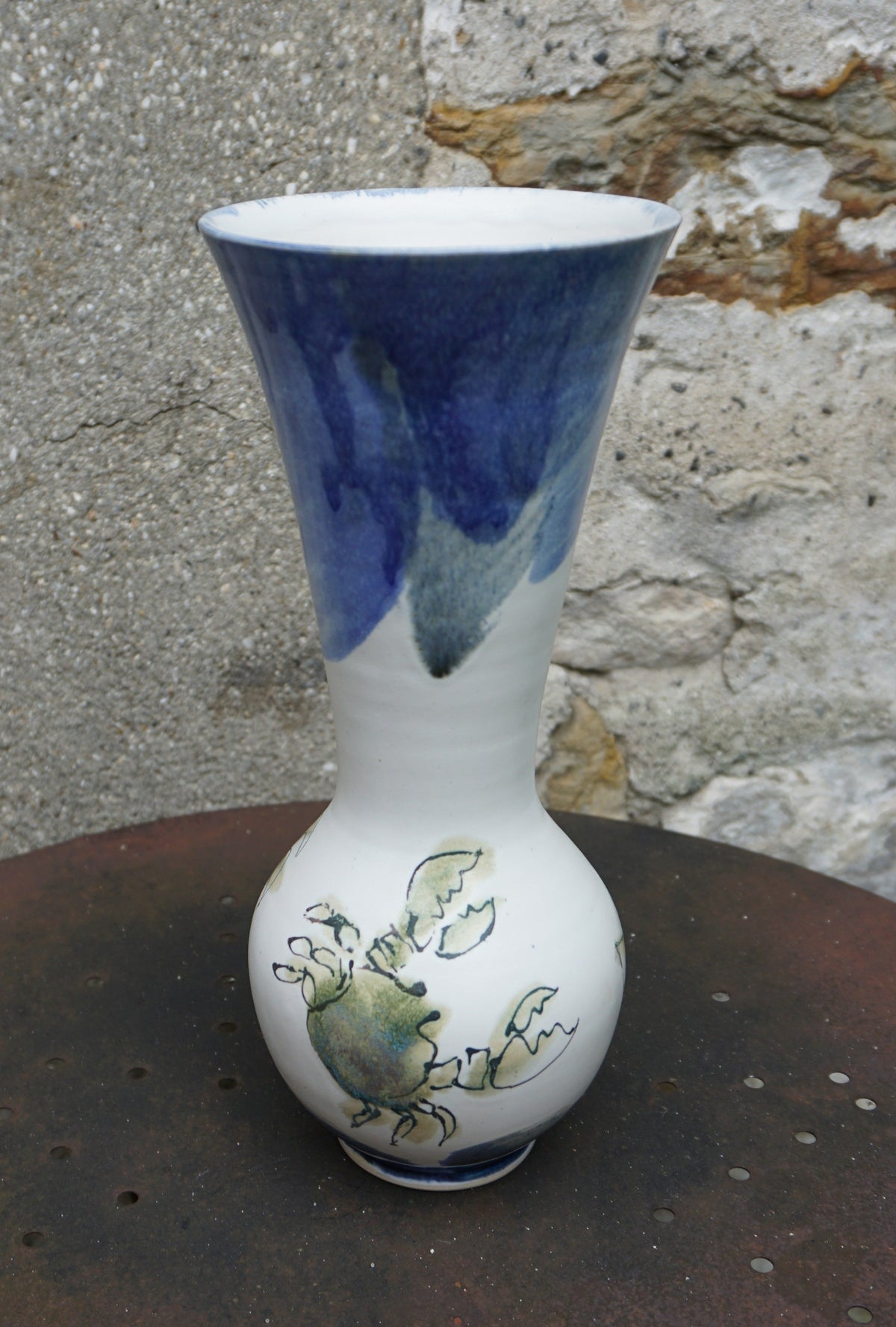Crab Vase