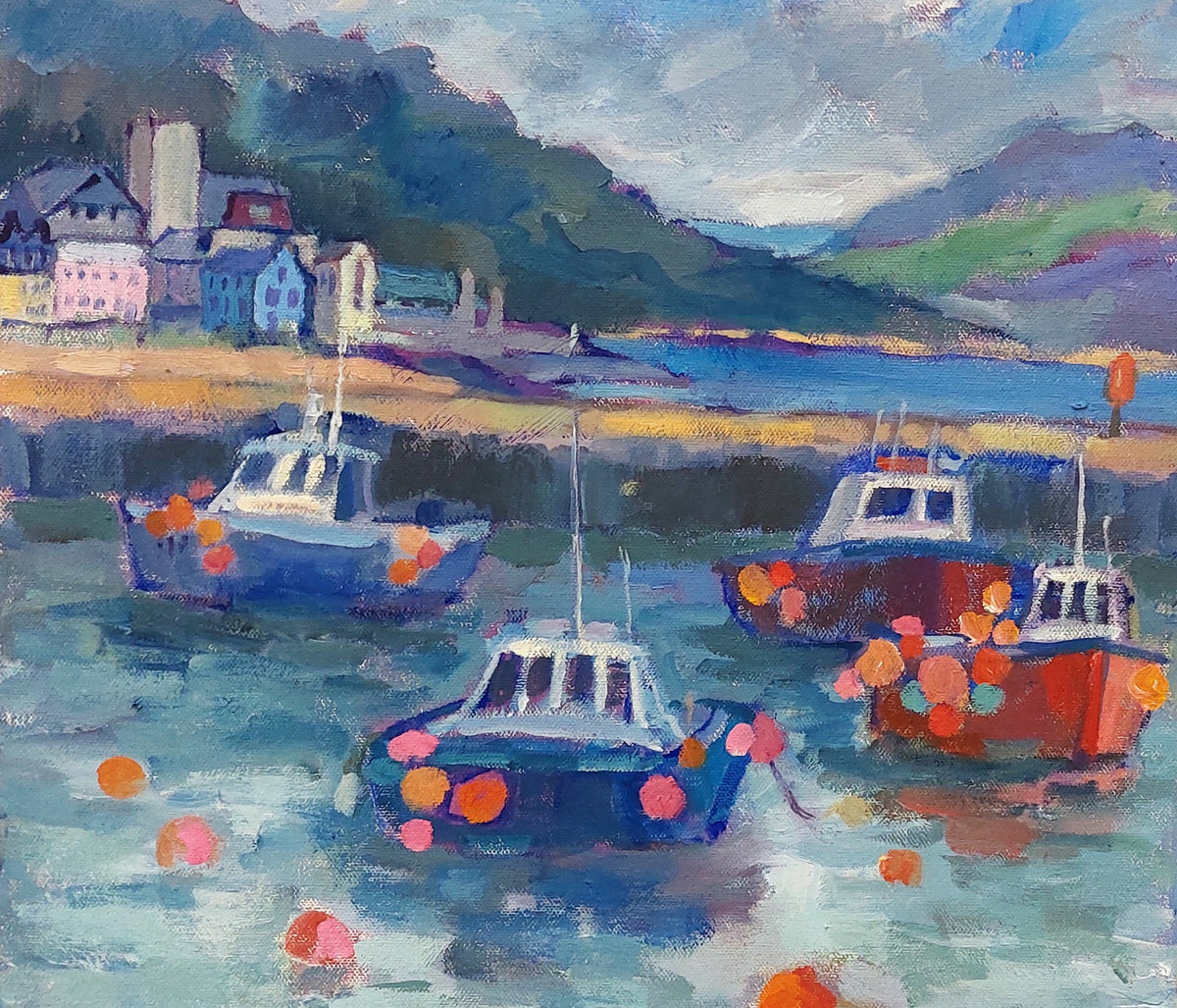 Fishing Boats in Lyme Cobb