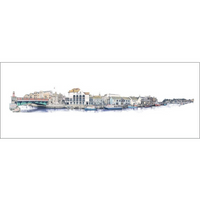 Harbour Walk Bridge (Tube Packaged Print)
