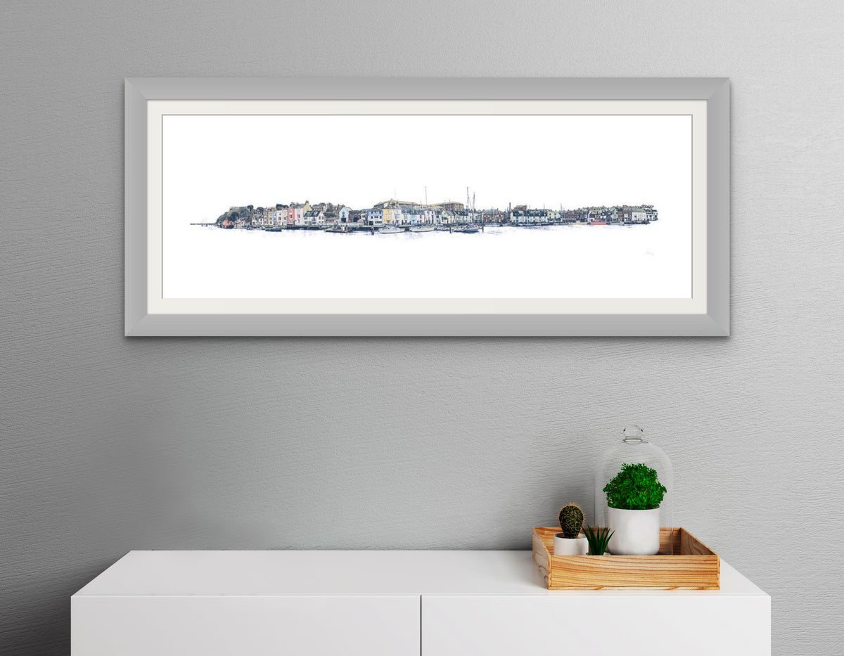 Harbour Walk Quay (Tube Packaged Print)