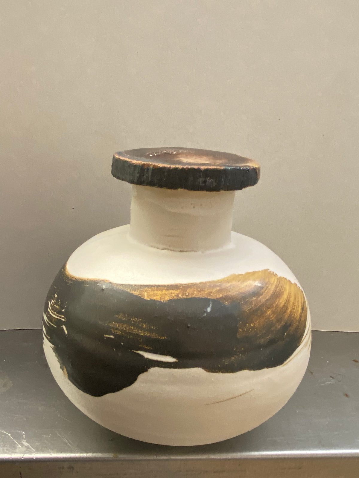 Screw-top Jar - Brushstroke