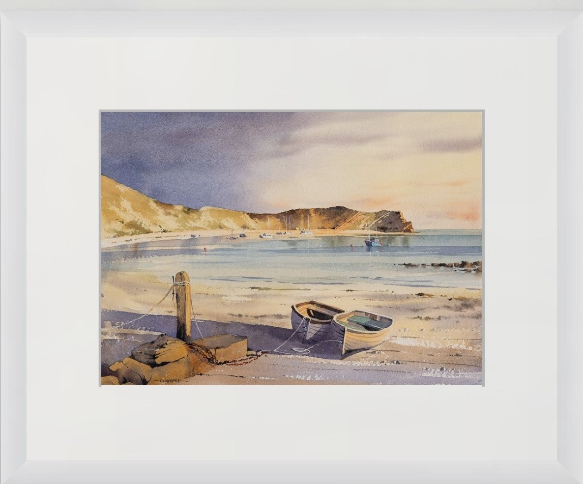 Light and Shade at Lulworth Cove