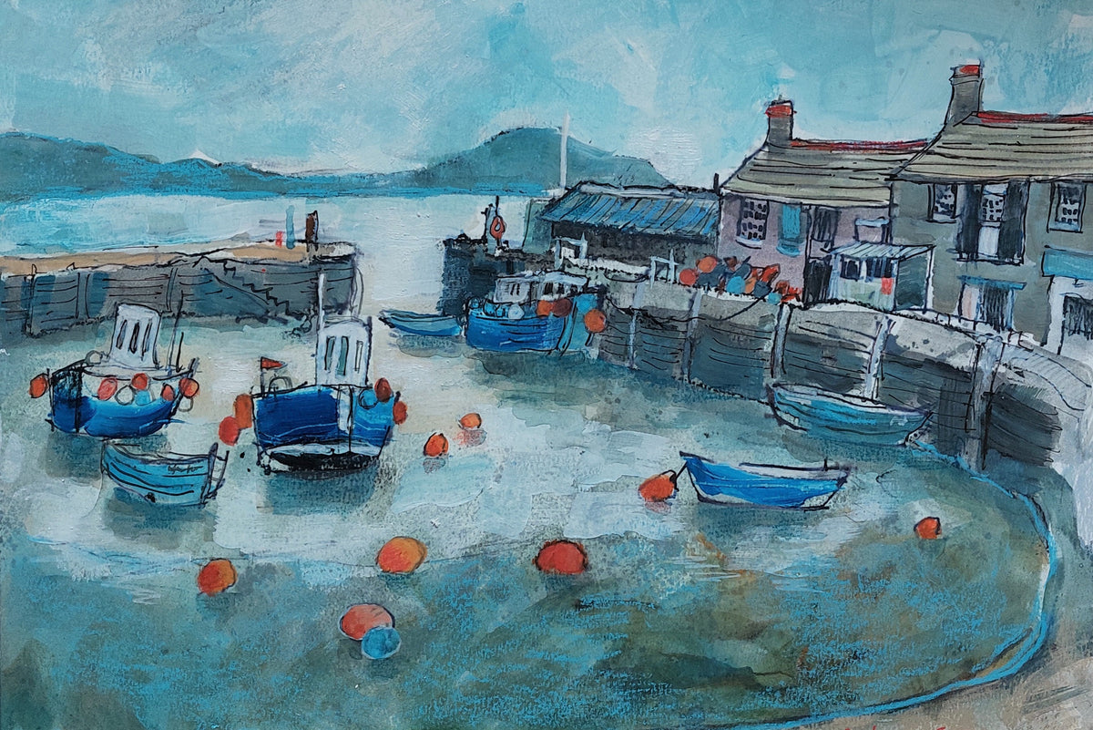 Sunlight Through Gap, Lyme Regis Cobb (Limited Edition Print)