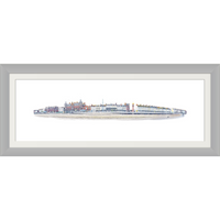 Weymouth Esplanade (Tube Packaged Print)