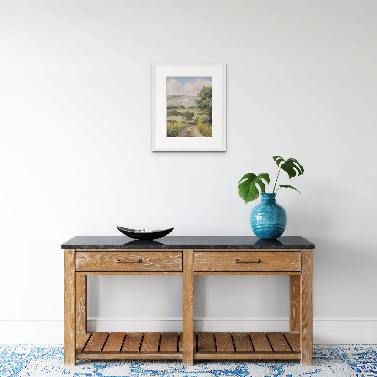 The Path to Osmington White Horse