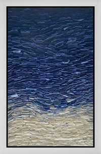 Blue Porcelain Wave #3
