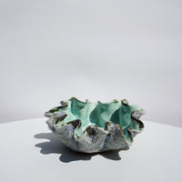 Convoluted Green Bowl