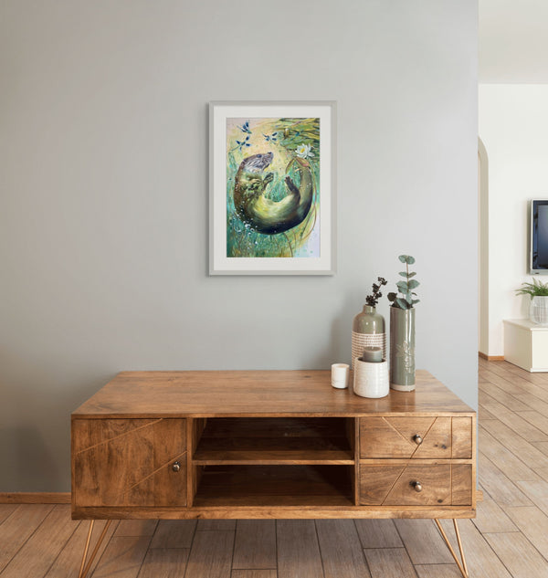 Dancing with Demoiselles (Print)