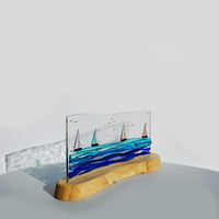 Single Clear Diachronic Boat Panel