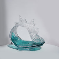 Crest Wave - Large - Aqua