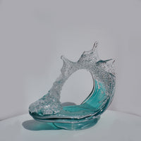 Crest Wave - Large - Aqua