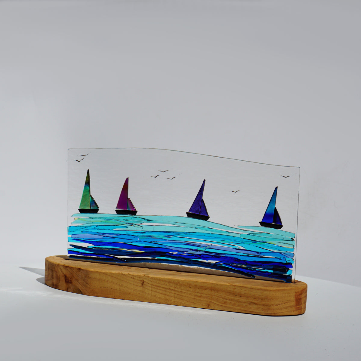Single Boat Panel with 4 Dichroic boats