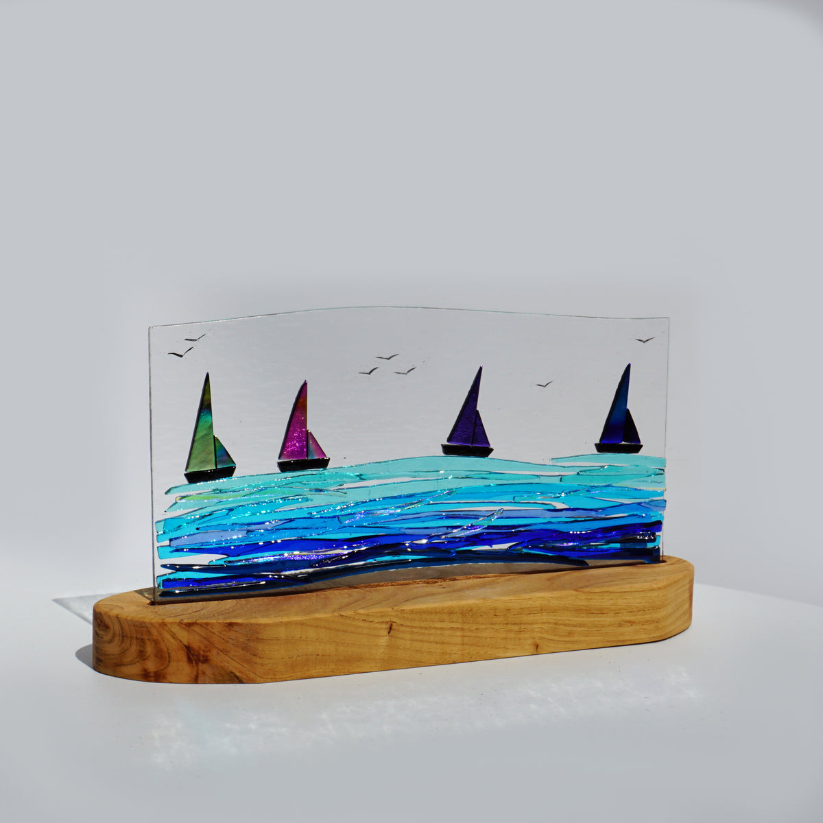 Single Boat Panel with 4 Dichroic boats