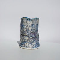 Cylindrical Textured Vase