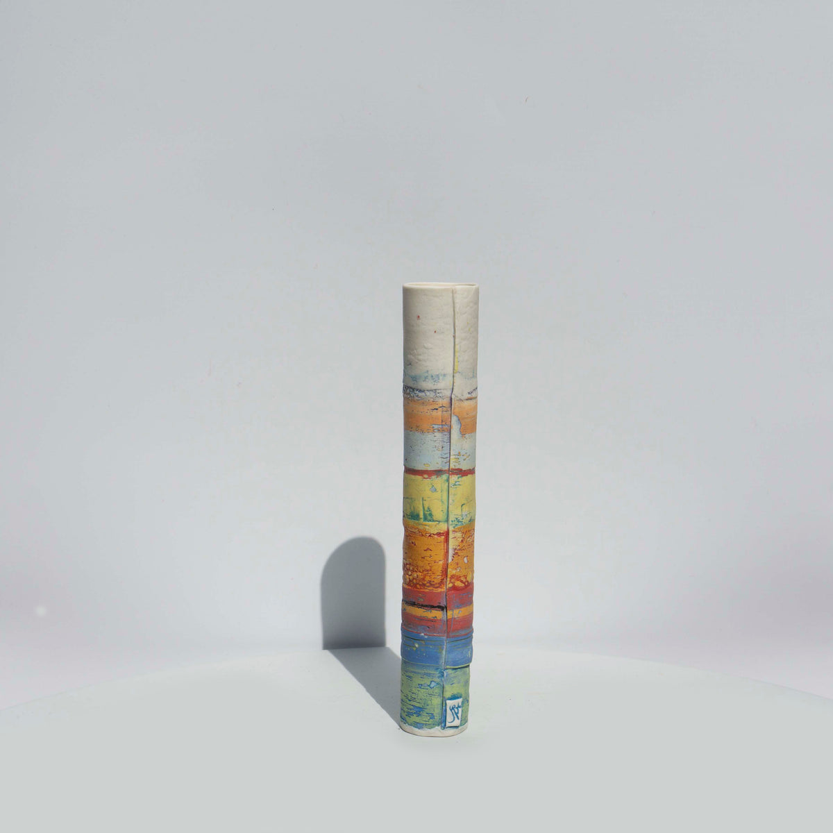 Small Sea stripe Vessel #1