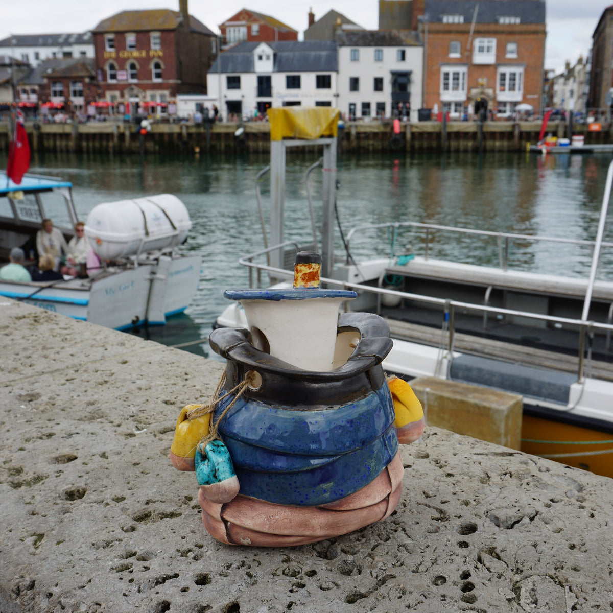 Trawler with Fenders
