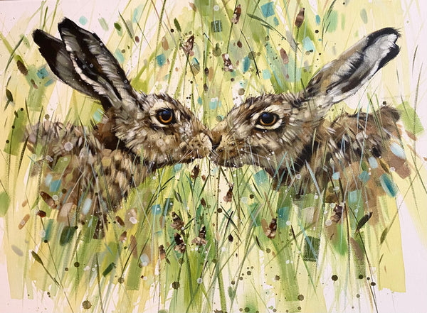 Hare Pair (Print)