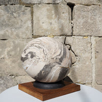 Giant Strata Sphere on Iroko Base