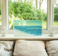 Medium Freestanding Wave Panel - Landscape