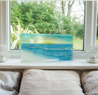 Medium Freestanding Wave Panel - Landscape