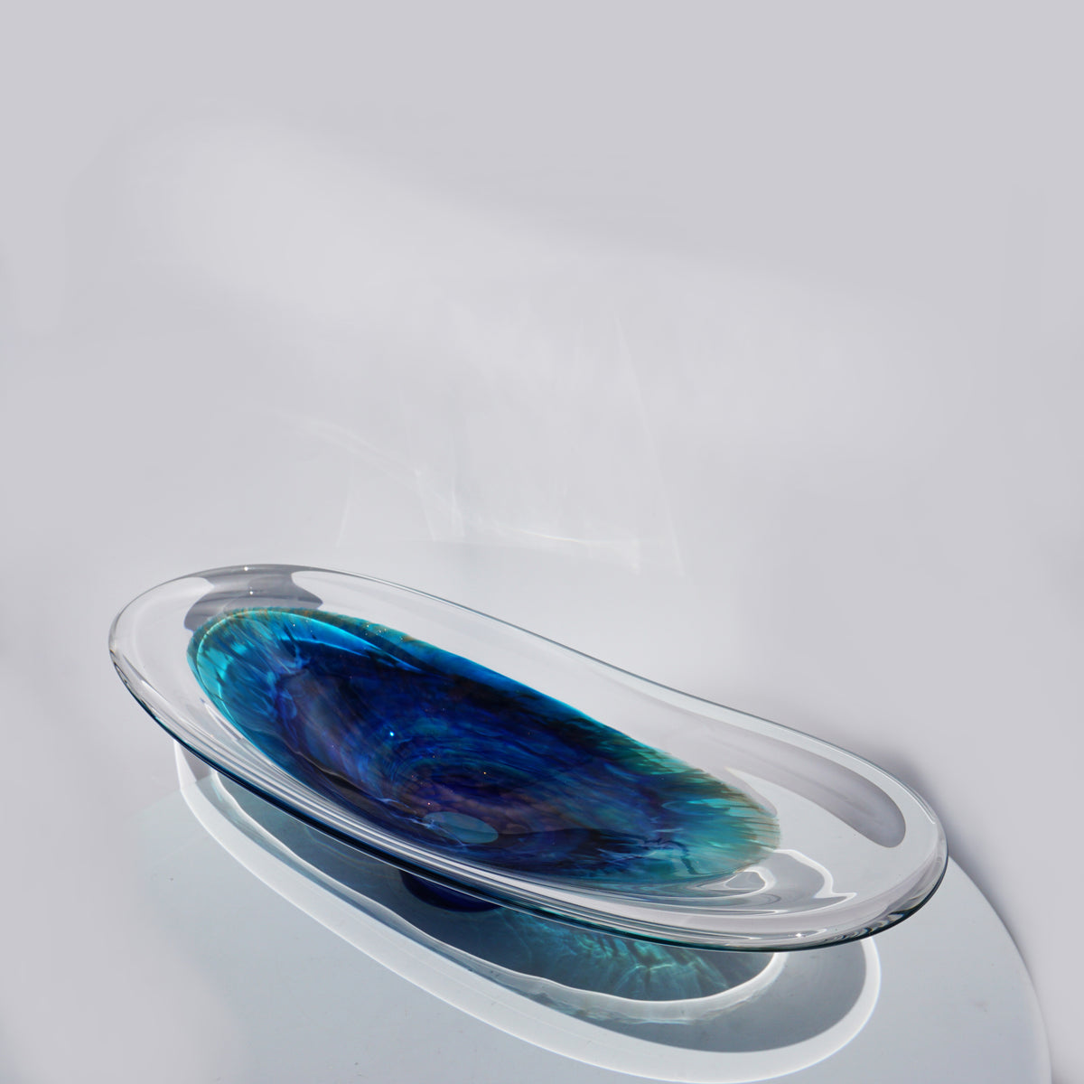 Shoal Bowl - Large (Blue Aqua)