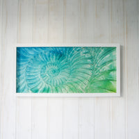 Ammonite Frame - Large Landscape