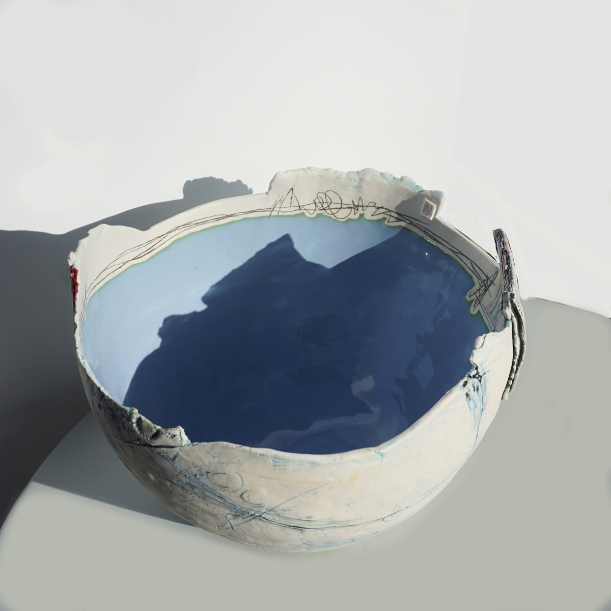 Large Ammonite Bowl