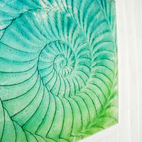 Ammonite Frame - Large Square