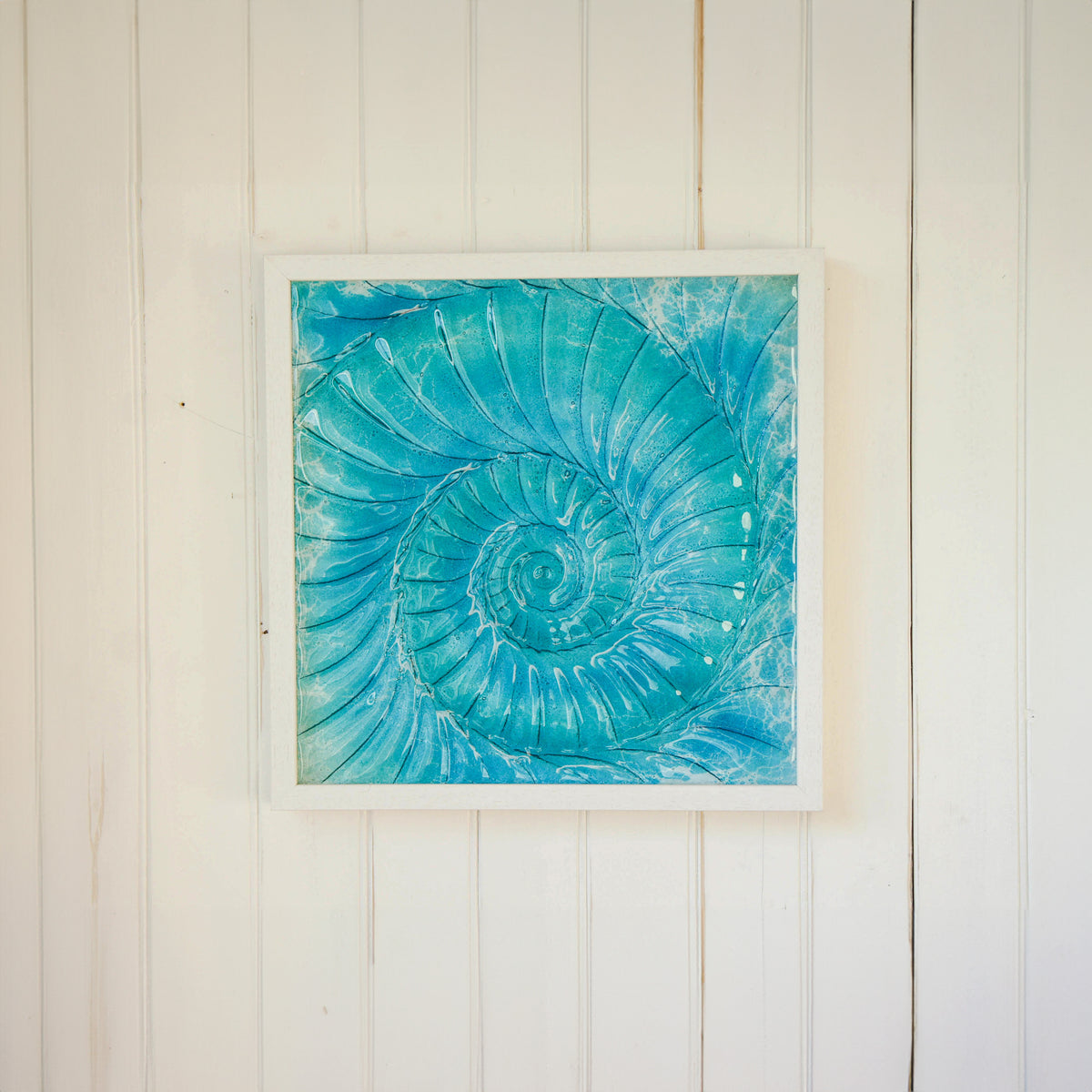 Ammonite Frame - Large Square