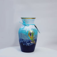 Traditional Vase - Gold Rim