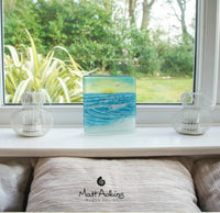 Medium Freestanding Wave Panel -Square