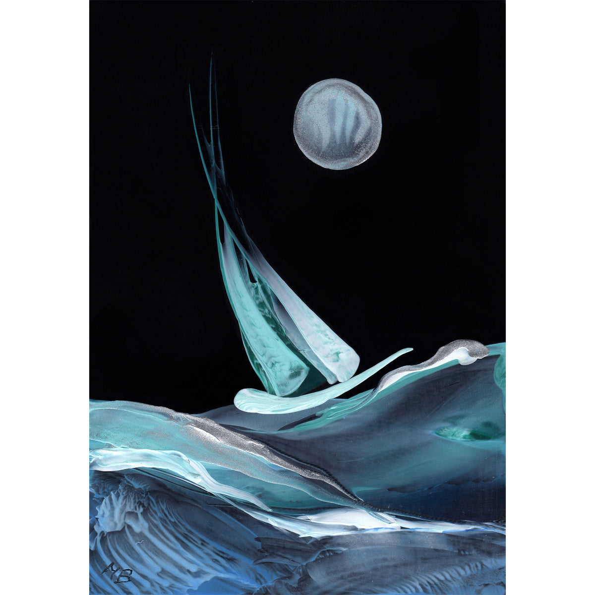 Moonlit Sail (Limited Edition Print)