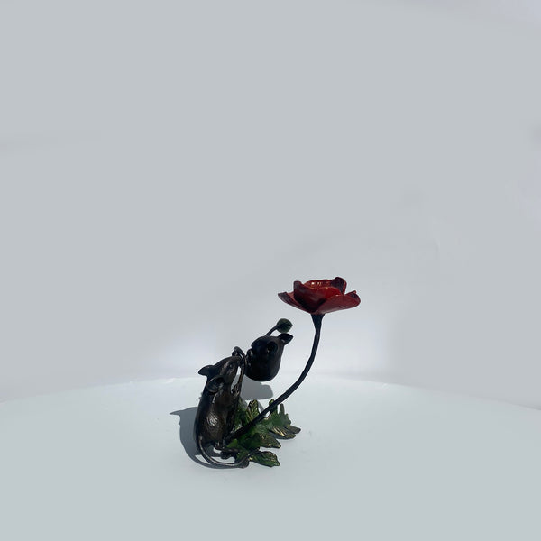 Two Mice with Poppy