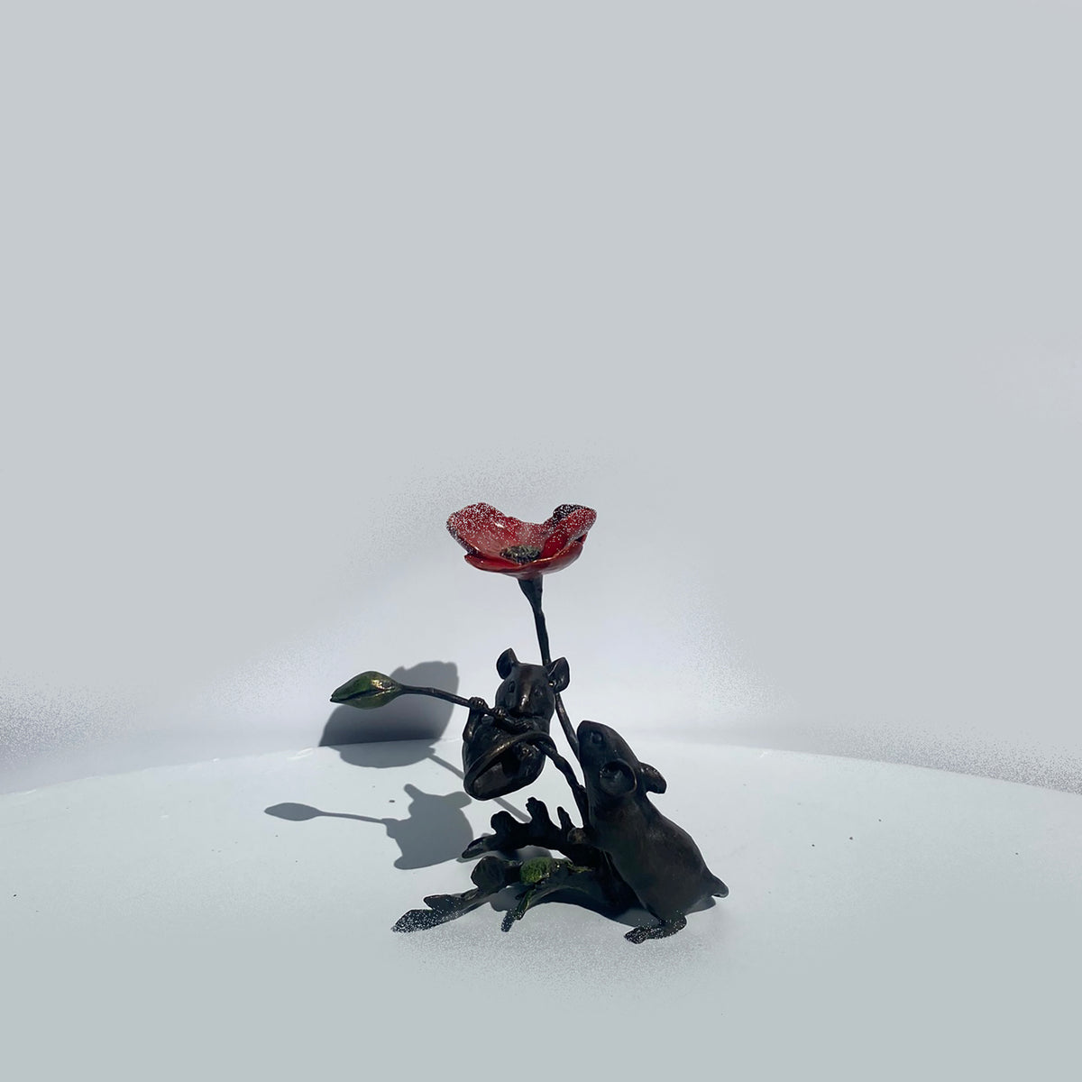 Two Mice with Poppy