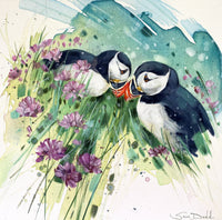 Puffins and Pinks 2