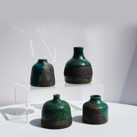 Small Raku Bud Vase #2