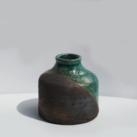 Small Raku Bud Vase #1
