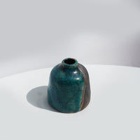Small Raku Bud Vase #2