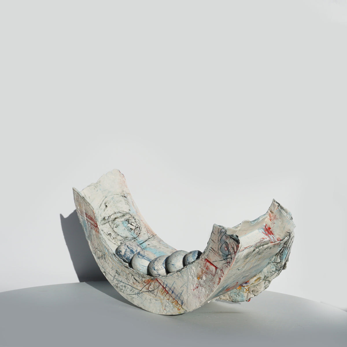 Sculptural Harbour Rocking Boat