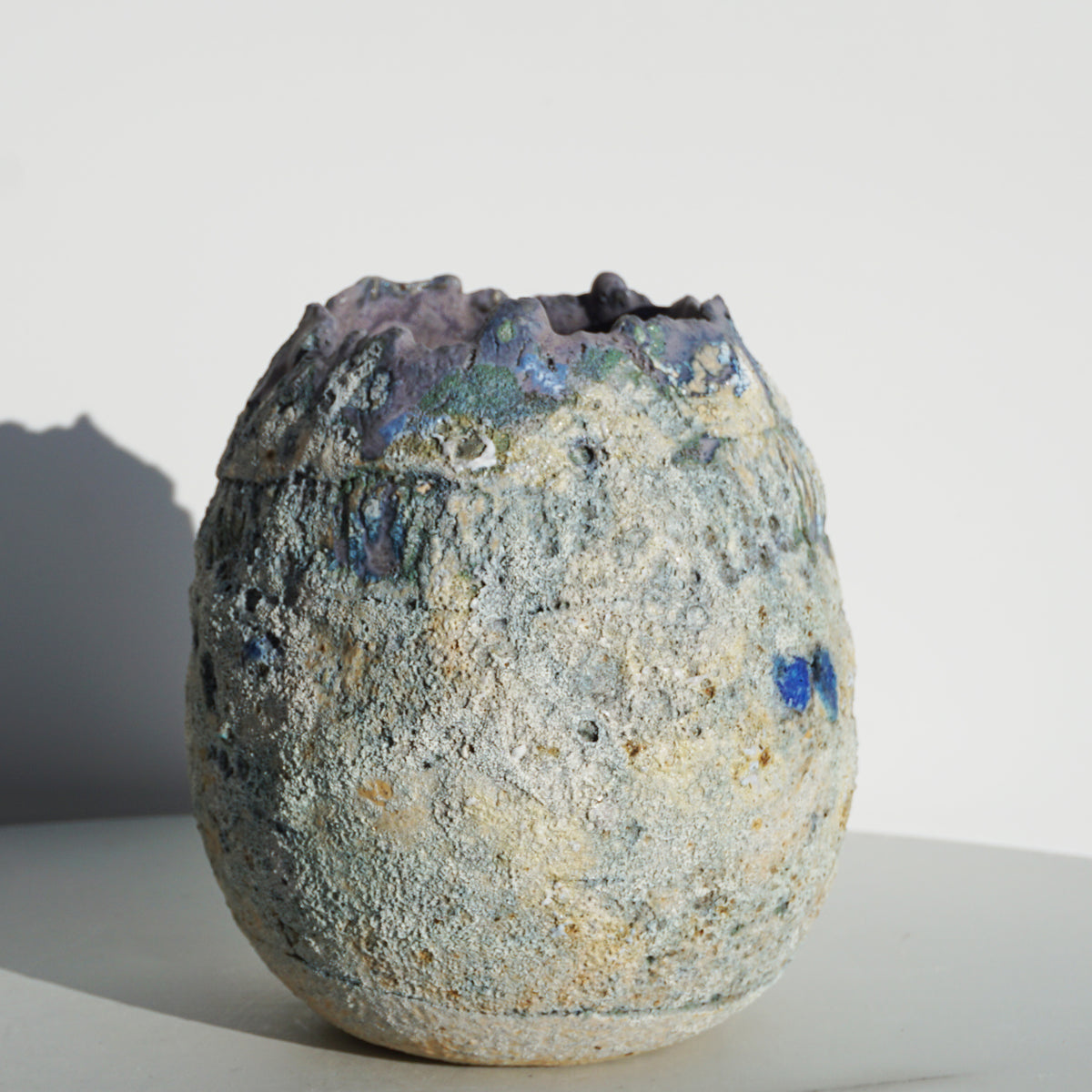 Textured Ceramic Pot