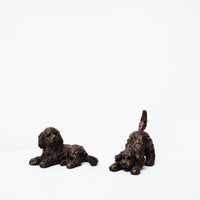 Cockapoo Playing - Solid Bronze