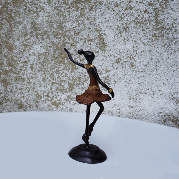 Burkina Ballet Dancer - Arms to Side Up and Down