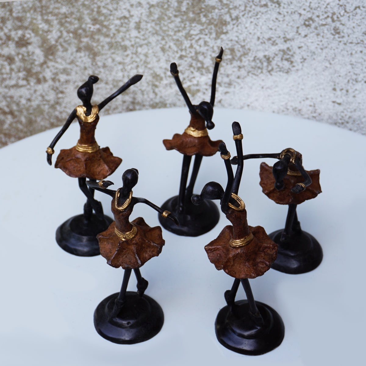 Burkina Ballet Dancer - Arms to Side Up and Down