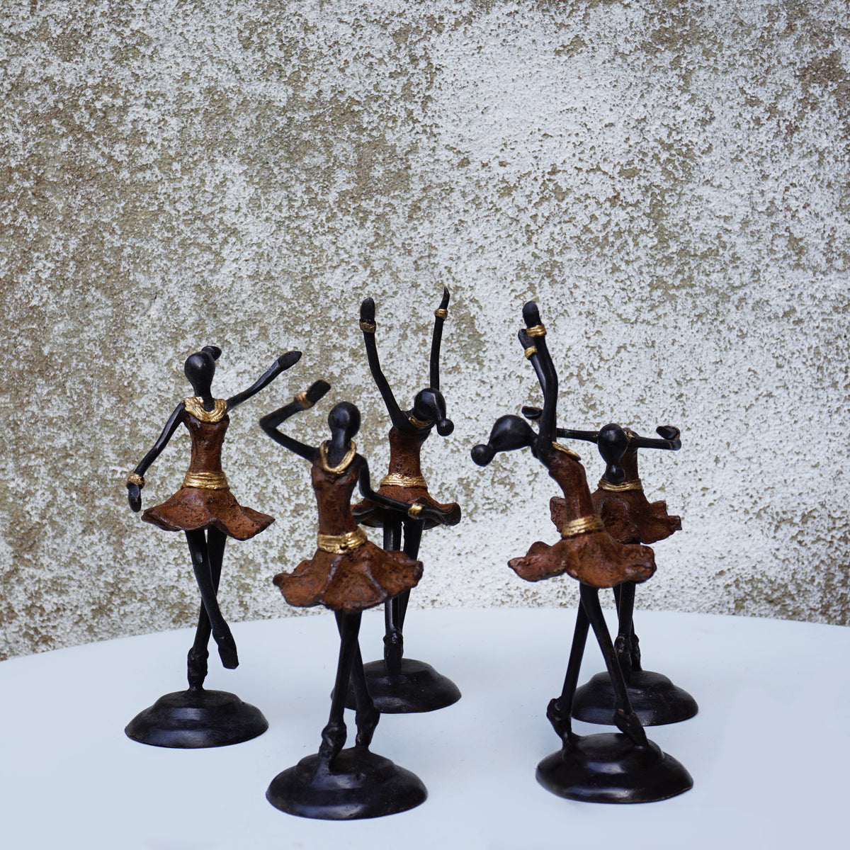 Burkina Ballet Dancer - Arms to Side Up and Down